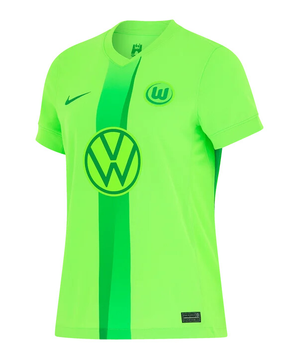 dámský domácí dres nike vfl wolfsburg 20242025 zelený f398
