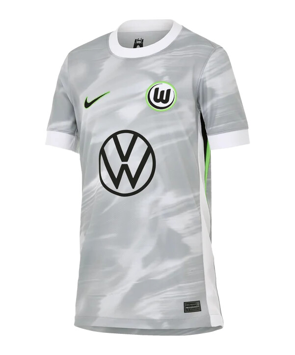 dětský venkovní dres nike vfl wolfsburg 20252026 bílý f100