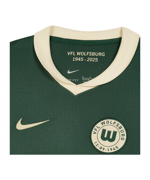 dětský dres nike vfl wolfsburg 3. týmu 20252026 zelený f302