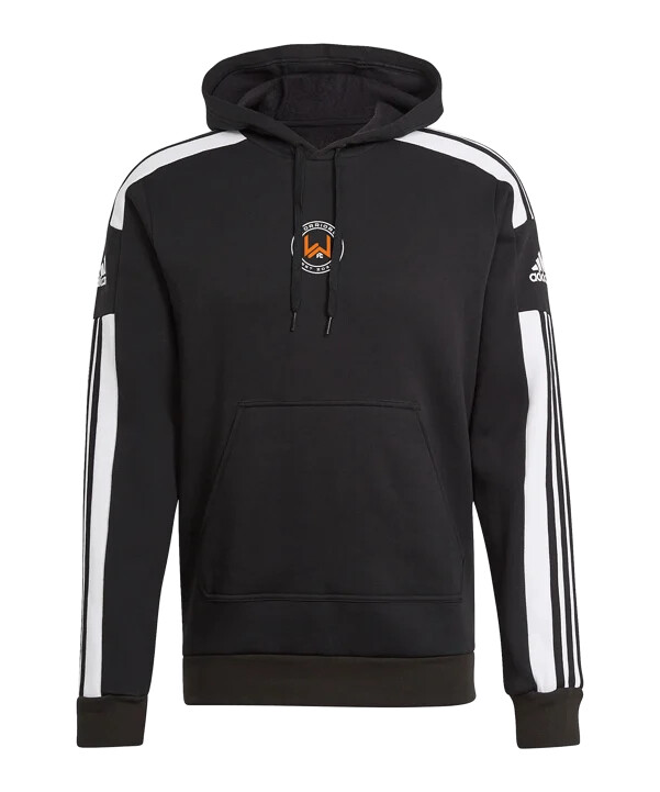 mikina s kapucí adidas wontorriors fc černá