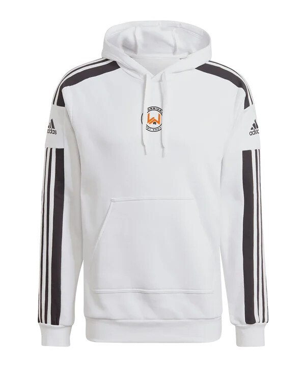 mikina s kapucí adidas wontorriors fc bílá