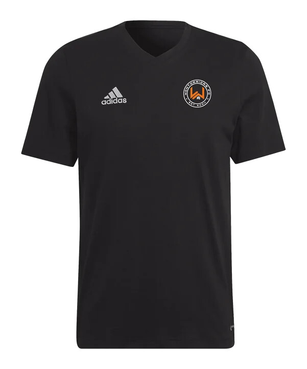 tričko adidas wontorriors fc černé