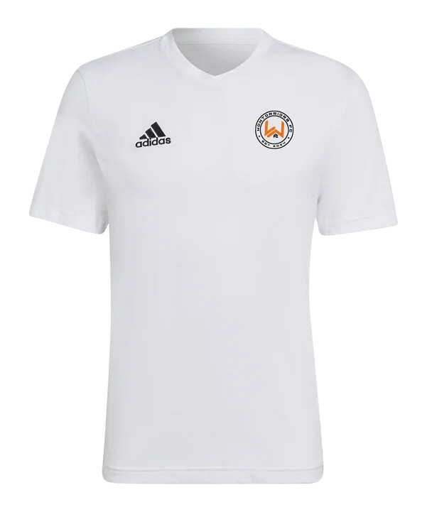 tričko adidas wontorriors fc bílé