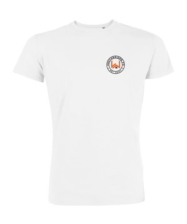 fan tričko wontorriors fc bílé fc001