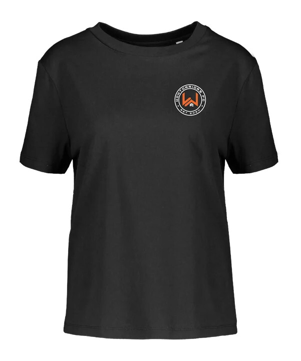 dámské tričko wontorriors fc fanouškovské černé fc002