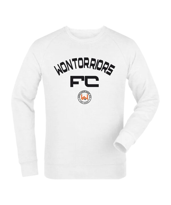 fan mikina wontorriors fc bílá fc001