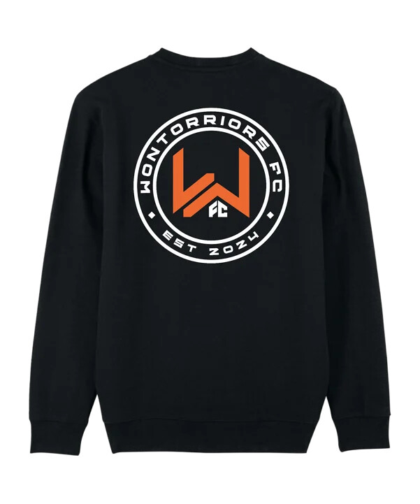 mikina wontorriors fc fan black fc002