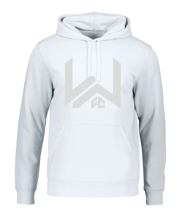 mikina s kapucí wontorriors fc fan bílá fc001