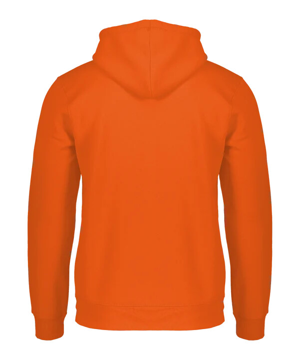 oranžová mikina s kapucí wontorriors fc fan hoody fc251