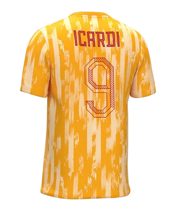 dětské tričko galatasaray istanbul s motivem zápasu maura icardiho žluté