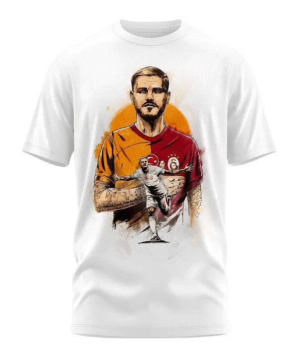 tričko galatasaray istanbul icardi bílé