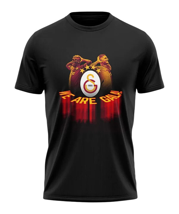 tričko galatasaray istanbul we are gala černé