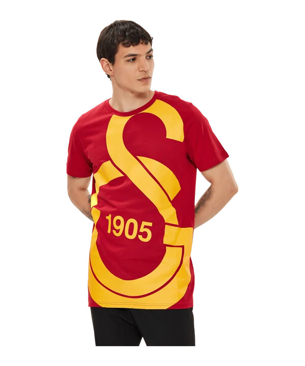 tričko galatasaray istanbul s velkým logem červené