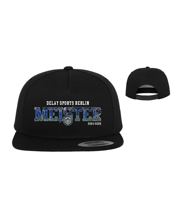 kšiltovka delay sports kreisliga a champion classic snapback černá