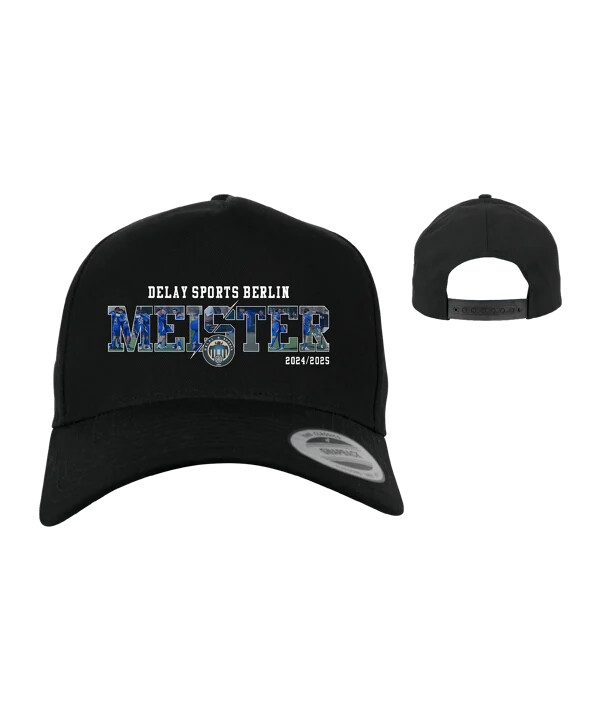 kšiltovka delay sports kreisliga a champion curved snapback černá