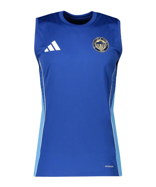 modré sportovní tílko adidas delay