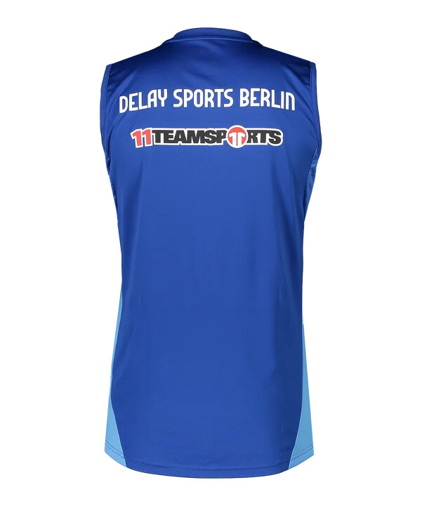 modré sportovní tílko adidas delay