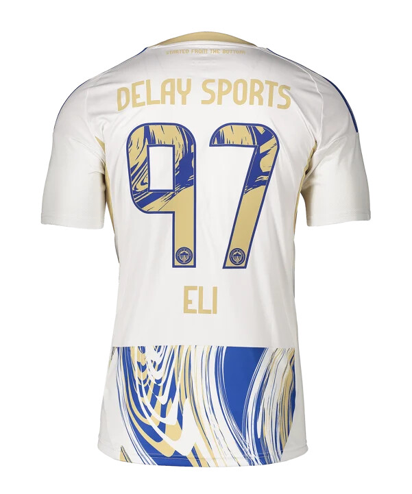 domácí dres adidas delay sports eli 97 20252026 bílý