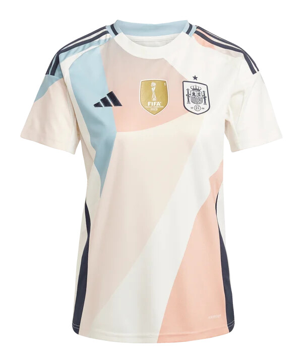 dámský venkovní dres adidas Španělska pro euro 2025 bílý