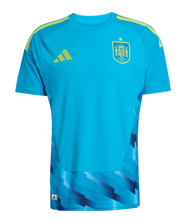 adidas Španělsko autentický brankářský dres domácí mistrovství světa 2026 modrý