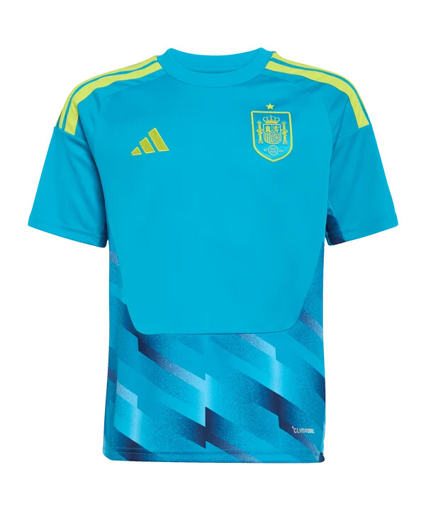 dětský brankářský dres adidas Španělska domácí mistrovství světa 2026 modrý