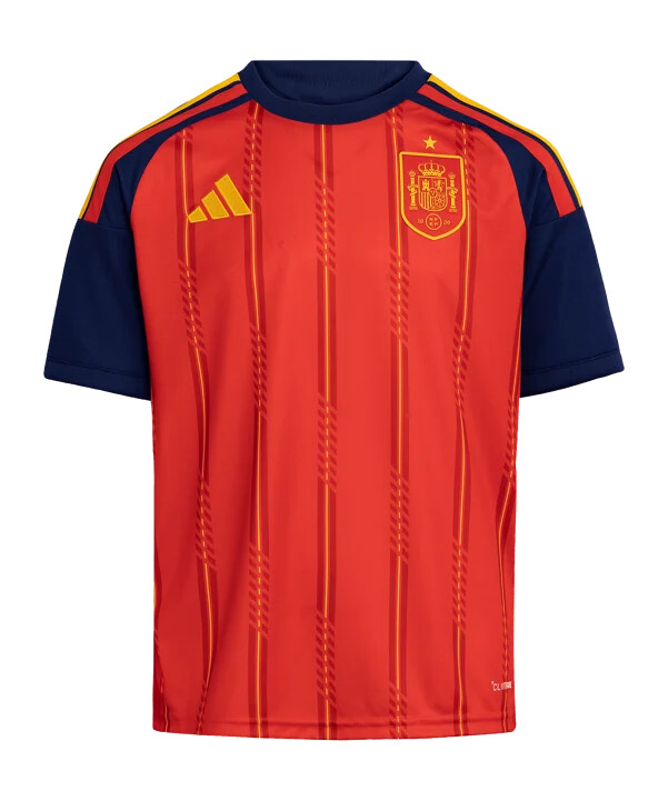 dětský domácí dres adidas Španělska pro mistrovství světa 2026 červený