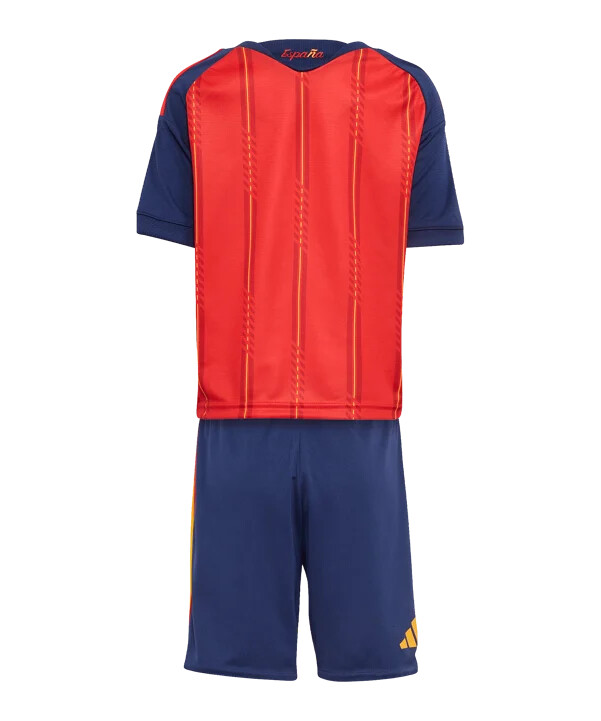 dětský domácí dres adidas Španělska pro mistrovství světa 2026 červený