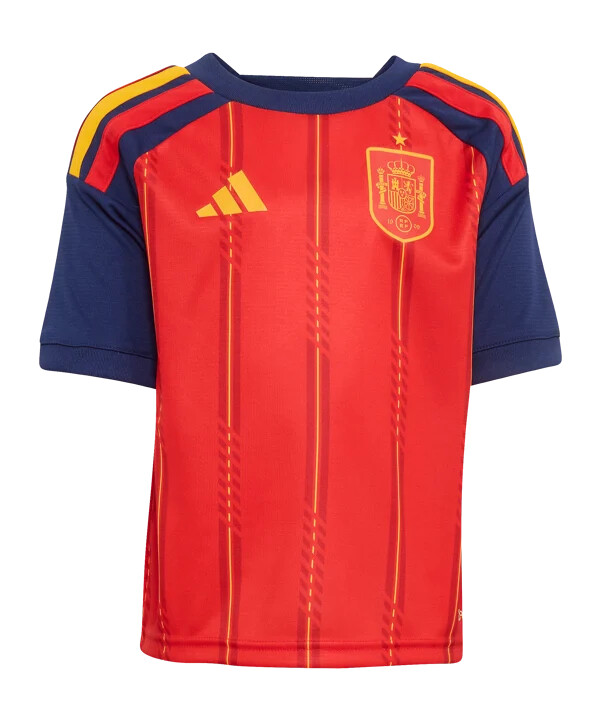 dětský domácí dres adidas Španělska pro mistrovství světa 2026 červený
