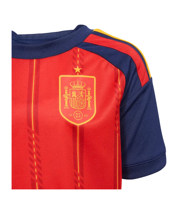 dětský domácí dres adidas Španělska pro mistrovství světa 2026 červený