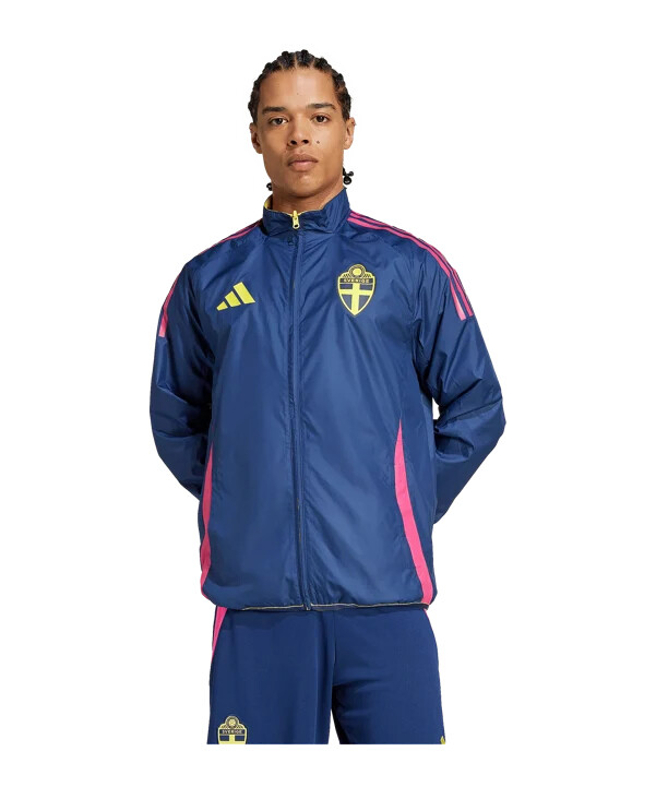 modrá bunda adidas sweden anthem