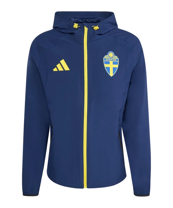 větrovka adidas sweden tiro tech modrá