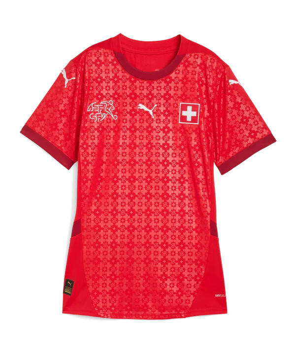 dámský domácí dres puma switzerland 20252026 červený f10